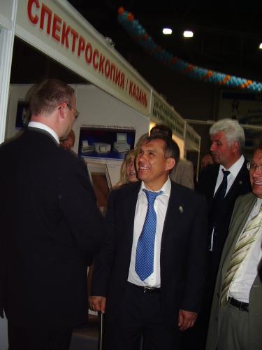 Премьер-Министр РТ Р.Н.Минниханов на выставке